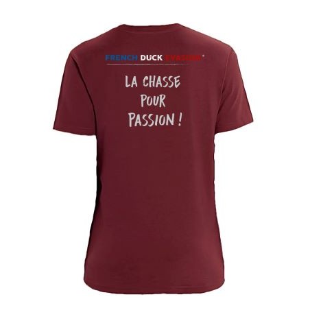 T-shirt "French Duck Evasion® La chasse pour passion"