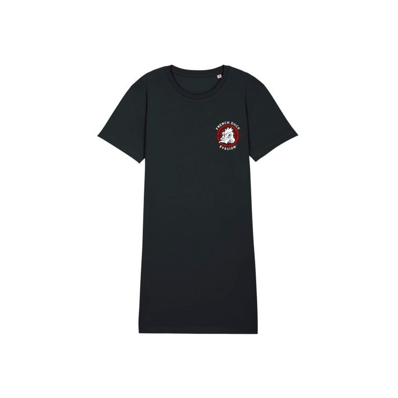 ROBE T-SHIRT FRENCH DUCK EVASION® " ROUGE ET BLANC"