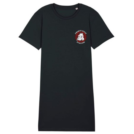 ROBE T-SHIRT FRENCH DUCK EVASION® " ROUGE ET BLANC"