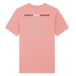 T-shirt "French Duck Evasion® La chasse pour passion" Octobre Rose