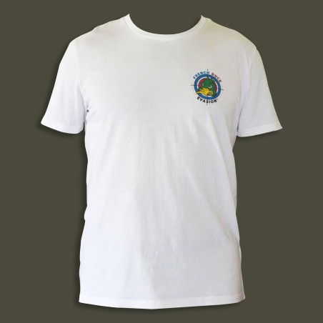 T-Shirt Blanc French Duck Evasion®