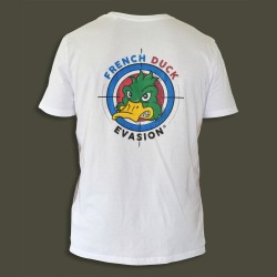 T-Shirt Blanc French Duck Evasion®