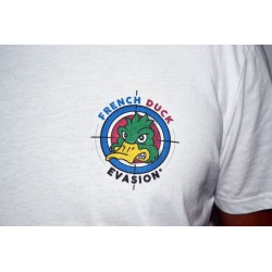 T-Shirt Blanc French Duck Evasion®